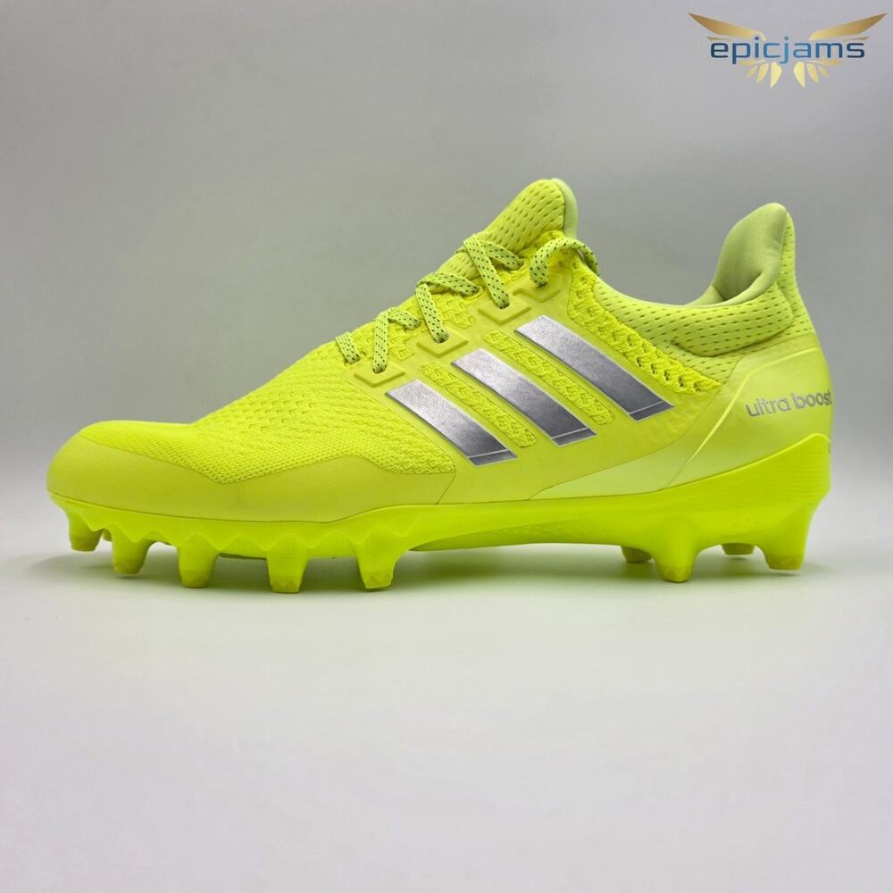 Adidas UltraBoost Men's Sz 13 Football Cleats JP7413 Solar Yellow New